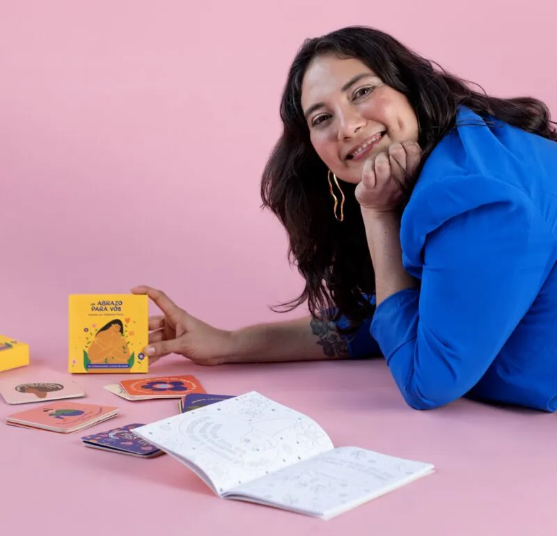 Alejandra Porta, founder of Mas Joy Studio
