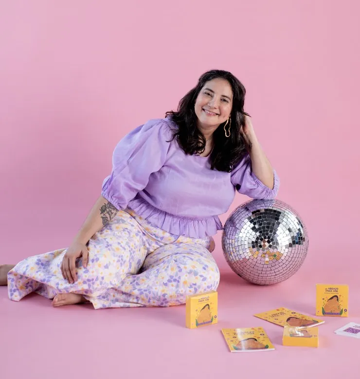 Ale, founder of Mas Joy Studio